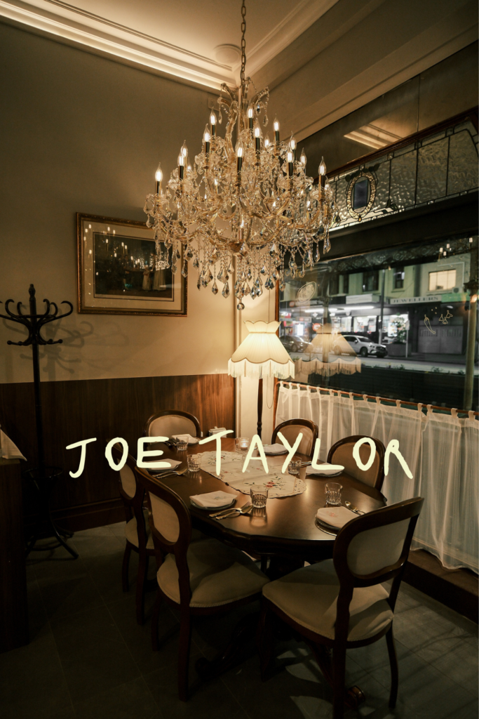 Joe Taylor — Thai Wine Bar in North Melbourne | Errol St